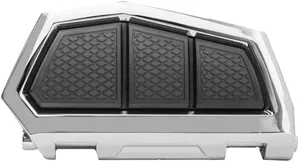 Plataformas pasajero Enygma de aluminio pulido para motocicleta Harley-Davidson