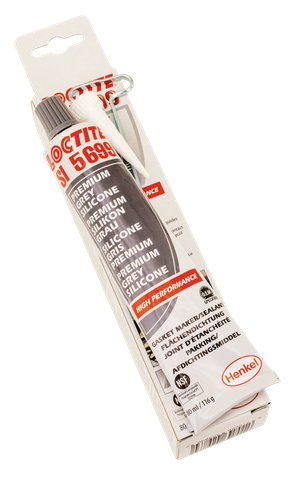 Tubo de sellador Loctite SI 5699 Ultra Grey RTV de silicona para juntas mecánicas