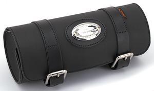 Bolsas de horquilla K-Drive Longride instaladas en la horquilla de una motocicleta