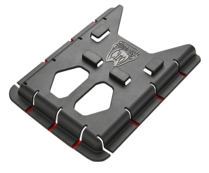 Porta documentos Ciro EasyStash negro para motocicleta