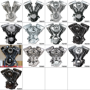 Motor V-Series S&S instalado en motocicleta Harley-Davidson