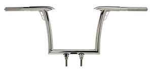 Manillar de acero inoxidable Rick para moto custom