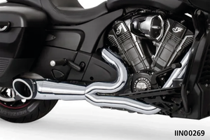 Escape corto Slash Cut 2 en 1 para Indian PowerPlus y Thunderstroke