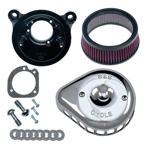 Kit filtro de aire Stealth Mini Lágrima S&S para Harley-Davidson