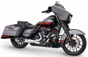 Escape Shorty 2-into-1 instalado en motocicleta Harley-Davidson