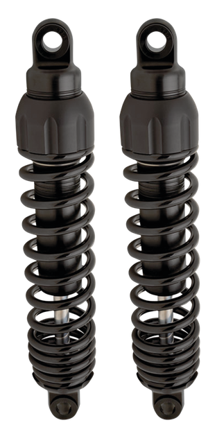 Par de amortiguadores Progressive Suspension Serie 444 con cuerpo negro y resorte