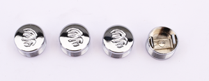 Conjunto de tapas plásticas negras para tornillos hexagonal, Allen y cabeza cónica