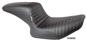 Asiento individual Le Pera Kickflip negro para Harley-Davidson FXR