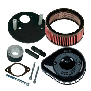 Kit filtro de aire Stealth Mini Lágrima S&S para motocicleta