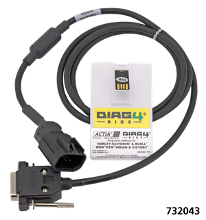 Unidad de diagnóstico en serie y flash tuning Diag-4-Bike