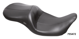 Asiento Le Pera Maverick negro para Harley-Davidson FLHT FLHS Road King