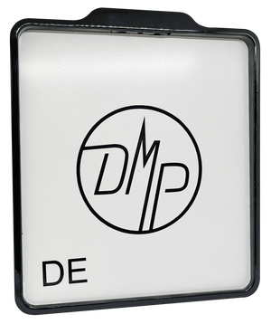 Porta matrícula trasero con luz LED blanca integrada para motocicletas americanas