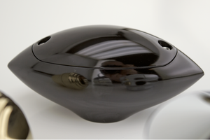 MANDOS AVANZADOS MINI REBUFFINI - Depósito de aceite Alpha negro anodizado — B-stock
