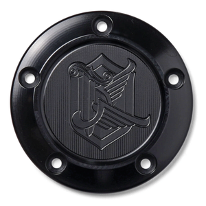Tapa del temporizador Next Level de color negro de Ken's Factory para Harley-Davidson