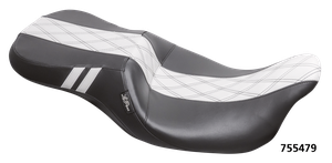 Asiento Le Pera Outcast 2 Up negro para Harley-Davidson Touring