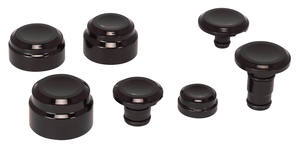Tapones de eje y tornillo Rick's para horquilla o eje trasero de motocicleta