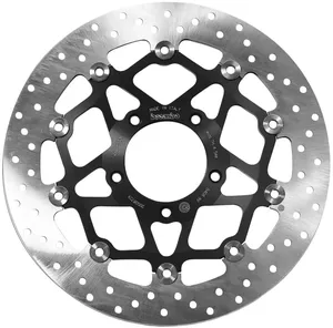 Disco de freno flotante Serie Oro Prime Line en acabado metálico