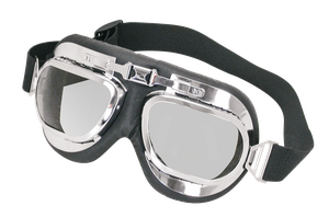 Gafas contoured negras para casco de motocicleta