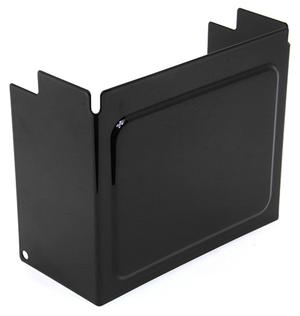 Tapa de batería negra para Harley-Davidson Dyna y Sportster
