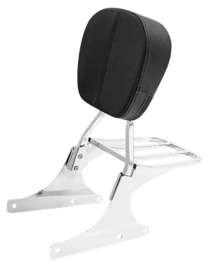 Kit portaequipajes con barra de respaldo montaje rígido para motocicleta Softail