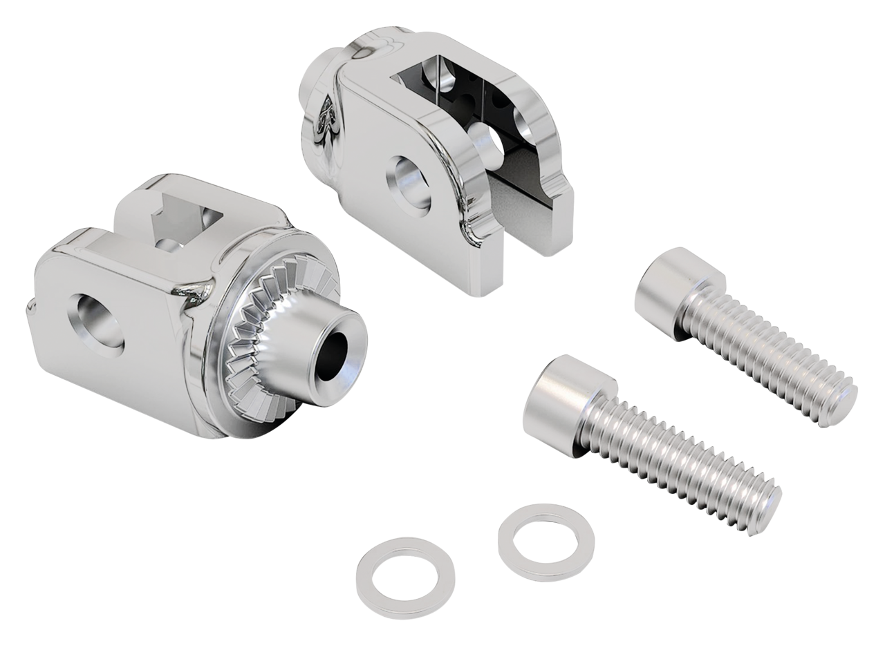 Kits de estriberas de carretera con protección del motor Ciro instalados