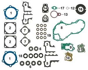 Juego de juntas para motor Knucklehead Harley-Davidson