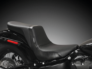 Asiento Le Pera 2-Up Daytona negro para motocicleta Softail Milwaukee Eight