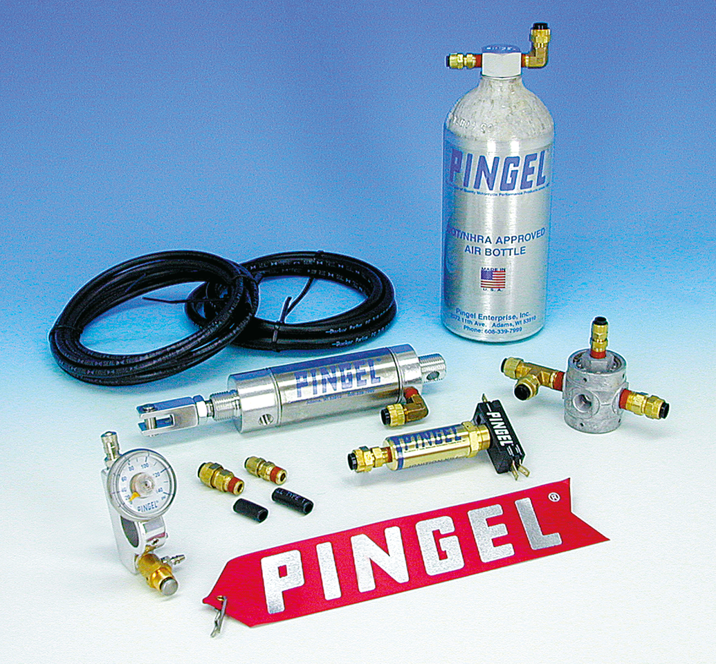 Kit de cambio asistido por aire de la marca Pingel diseñado para cajas de cambios de 5 marchas