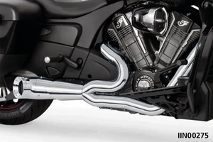 Escape corto Shorty Turn Out corte recto 2-1 para Indian PowerPlus Thunderstroke