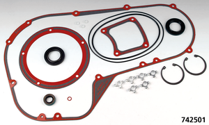 Juntas, o-rings y sellos para la caja de primaria de motocicletas Big Twin