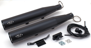 Tubos de escape ajustables MCJ cromados para motocicleta Sportster