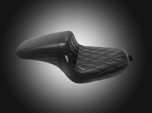 Asiento Le Pera Kickflip negro para Harley-Davidson Sportster