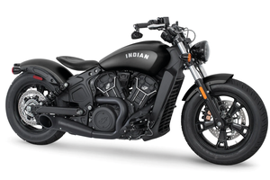 Escape Shorty 2 en 1 instalado en Indian Scout