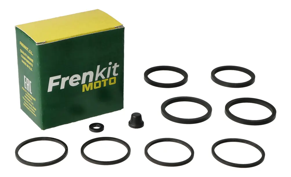 Kit de reparación de pinza de freno con retenes y juntas de goma