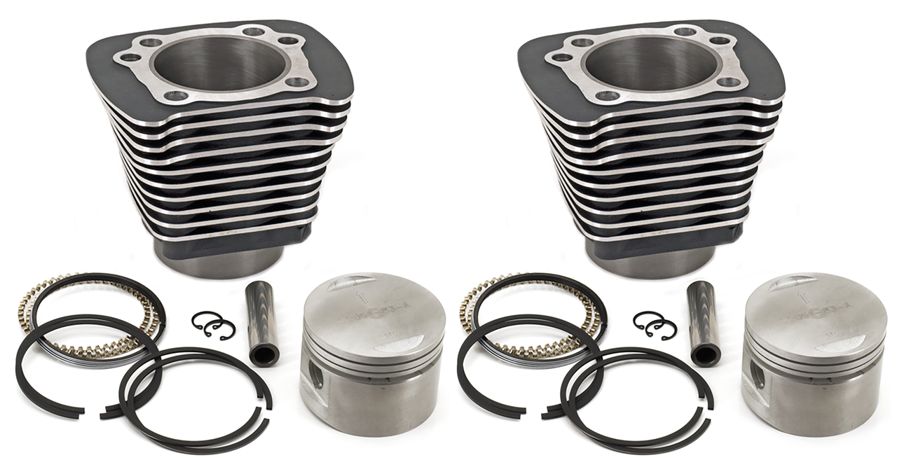 Kit de pistón y cilindro de recambio para motores Big Twin Evolution y Sportster