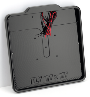 Porta matrícula con luz LED trasera para motocicleta