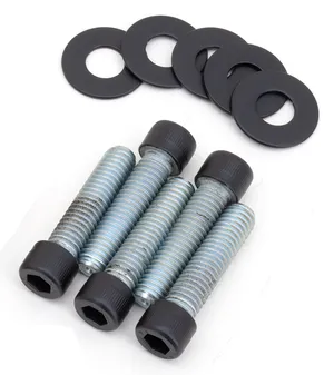 Kit de tornillos negros para polea de correa de transmisión