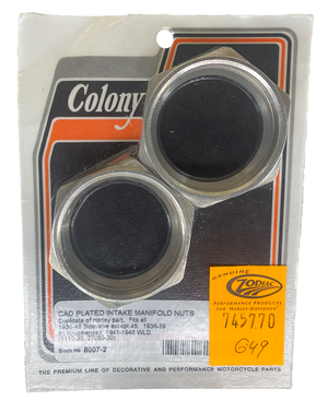 Juego de tornillos para colector de admisión en motores 45ci OHV y Flathead