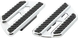 Plataformas Method para acompañante instaladas en motocicleta Harley-Davidson