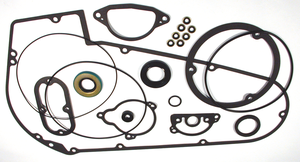 Kit de juntas, o-rings y retenes de aceite para primaria de aluminio de motor Big Twin de 4 velocidades