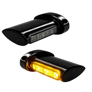 Par de intermitentes LED tipo Winglets para motocicleta