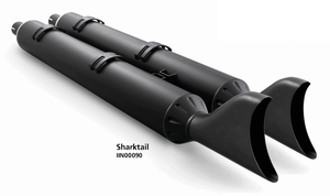 Silenciosos Sharktail 4 pulgadas para Indian PowerPlus y Thunderstroke