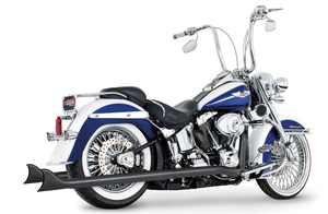 Sistema de escapes true duals Freedom Performance Thorcat Sharktail acabado oscuro
