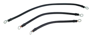 Par de cables de batería individuales para motocicleta Harley-Davidson