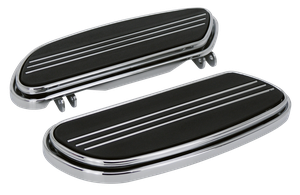Plataformas de piloto estilo Swept Streamliner para motocicleta