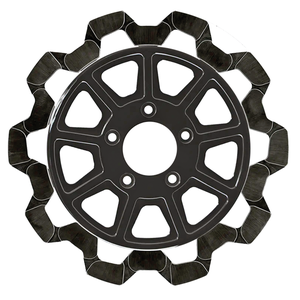 Rotores de freno de disco flotante Lyndall para motocicleta