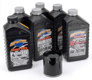 Kit de servicio y cambio de aceite para motocicletas Harley-Davidson