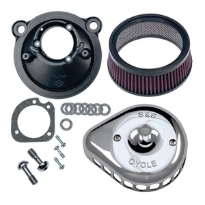 Kit filtro de aire Stealth Mini Lágrima S&S para motocicleta