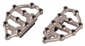 Plataformas de pie modelo MX de la marca Arlen Ness para motocicleta