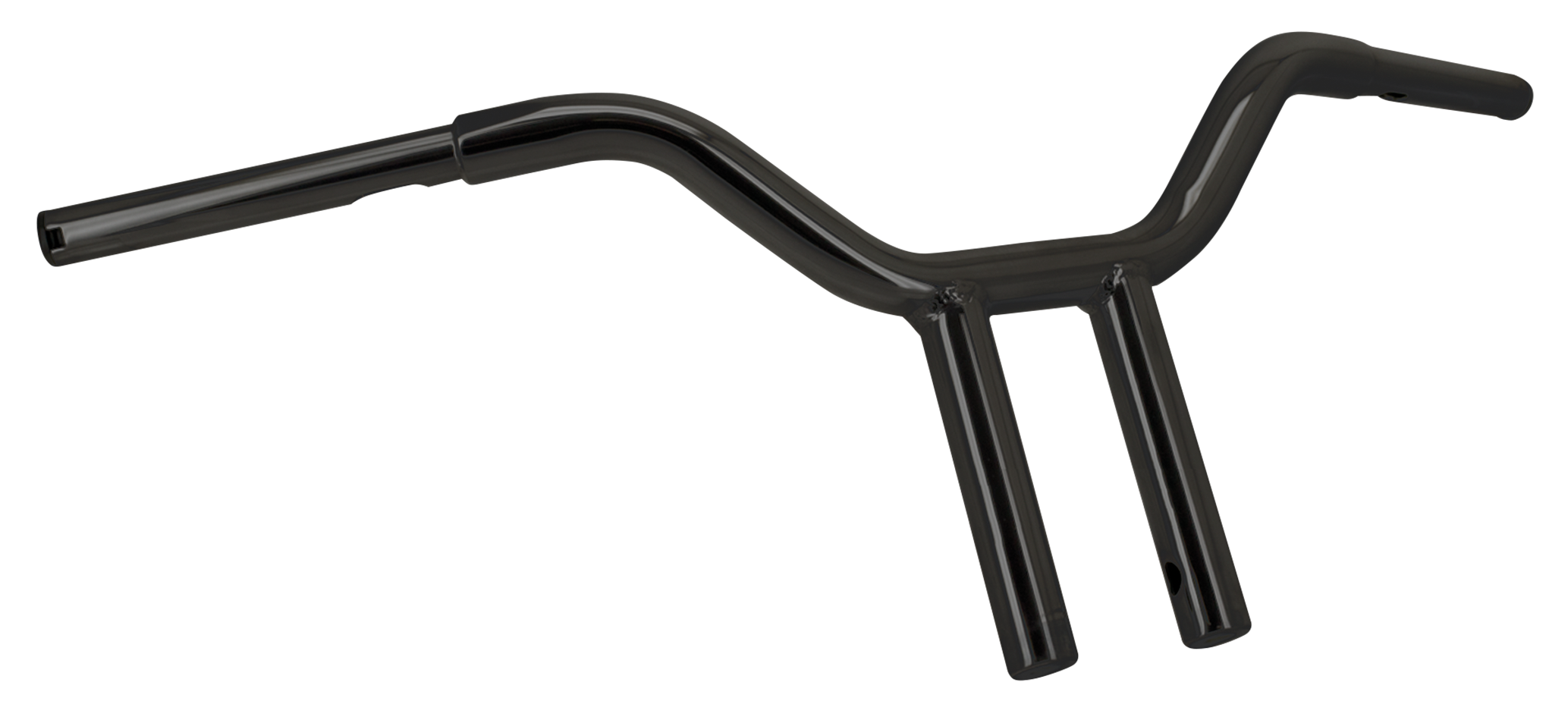Manillar Chonky estilo club Zodiac negro para moto custom